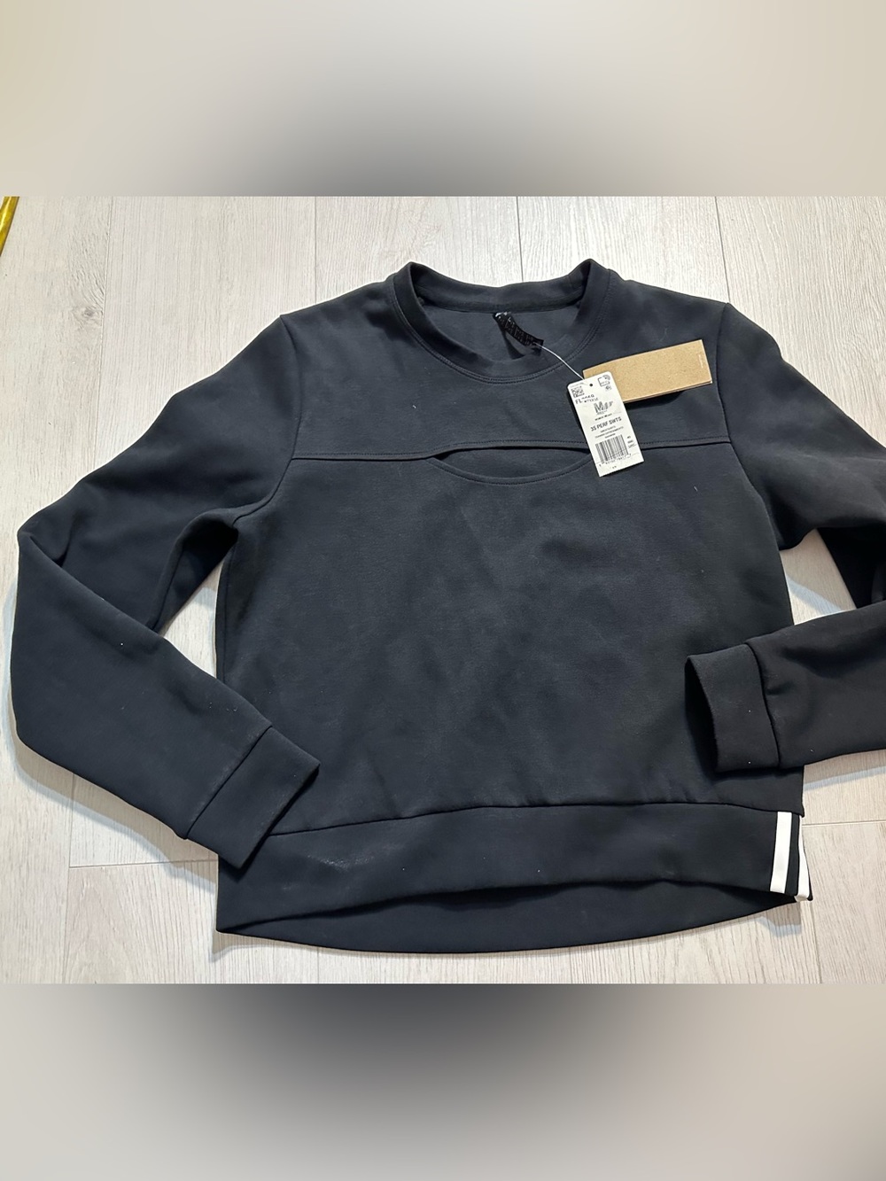 New Adidas crewneck chest cutout